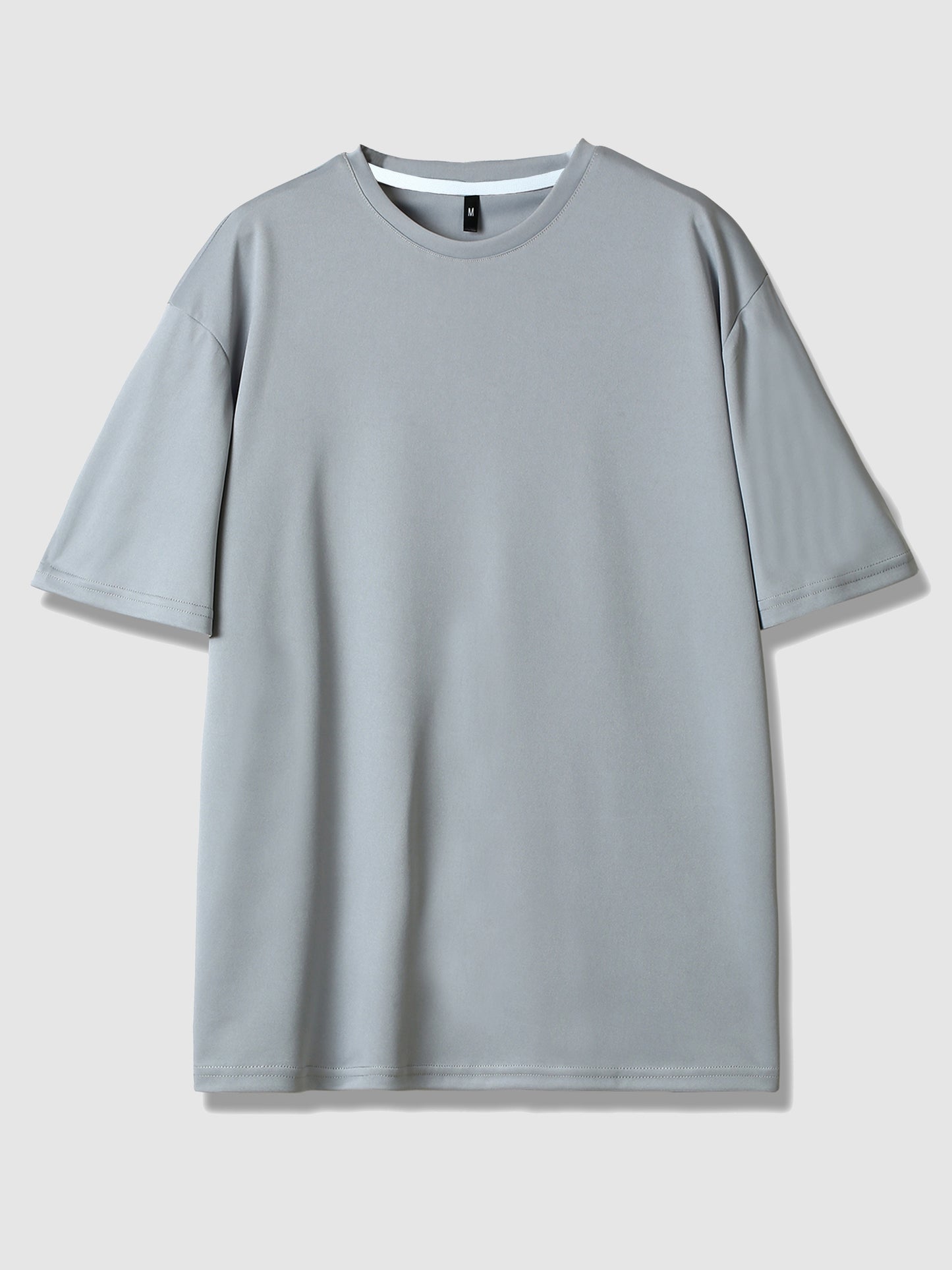 Men's Breathable Moisture-wicking Short Sleeve T-shirt - Lightweight & Quick-drying Fabric - For Spring & Summer - Ideal for Sports & Outdoor Activities - Great Gift for Men
