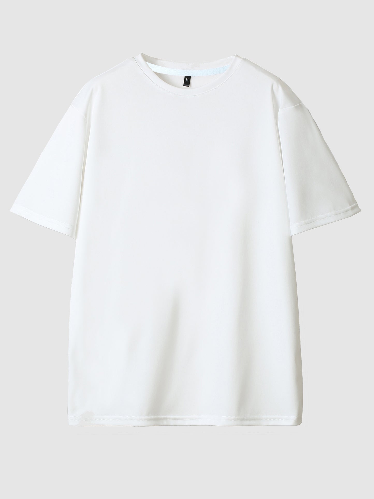 Men's Breathable Moisture-wicking Short Sleeve T-shirt - Lightweight & Quick-drying Fabric - For Spring & Summer - Ideal for Sports & Outdoor Activities - Great Gift for Men