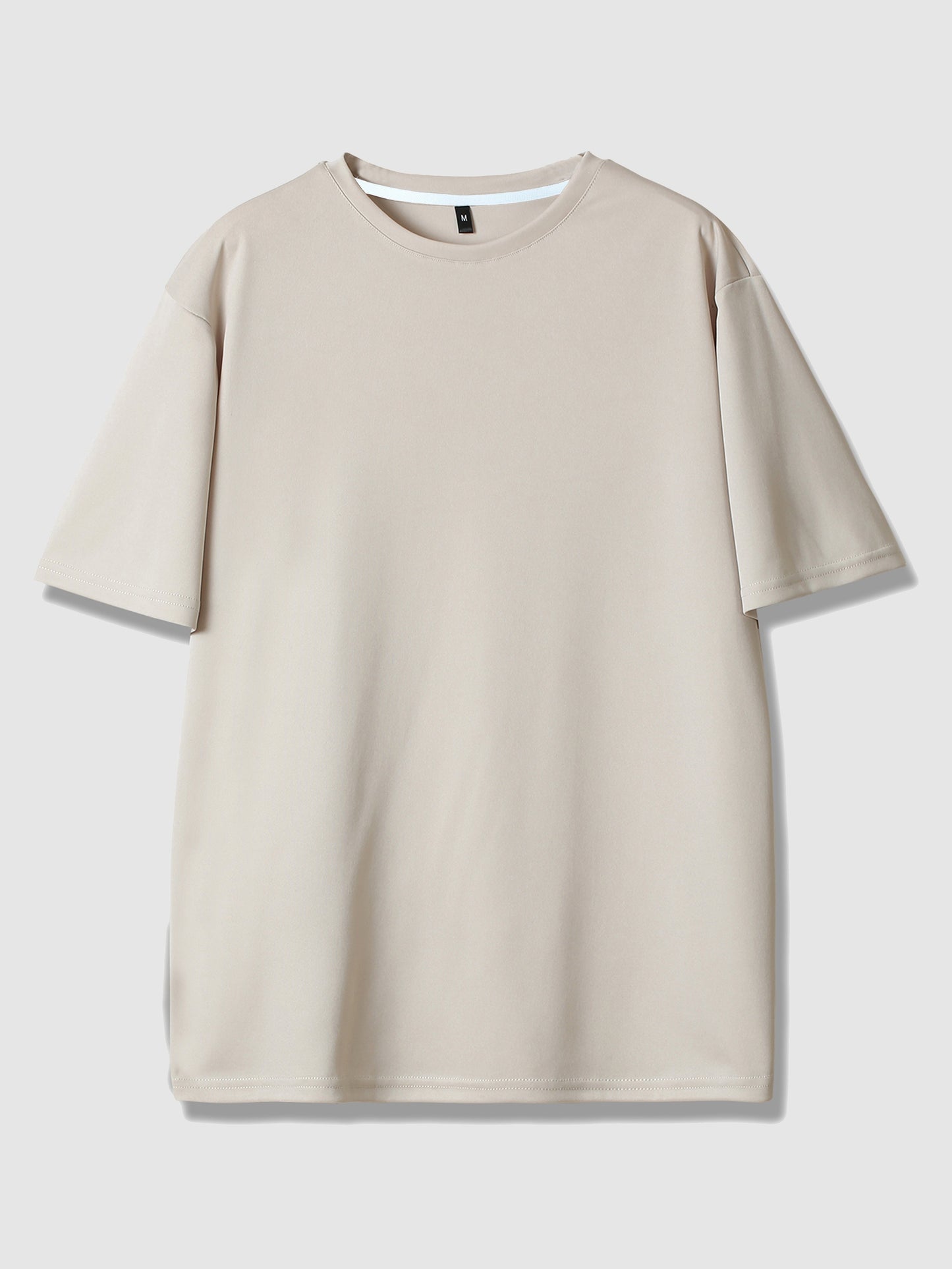 Men's Breathable Moisture-wicking Short Sleeve T-shirt - Lightweight & Quick-drying Fabric - For Spring & Summer - Ideal for Sports & Outdoor Activities - Great Gift for Men
