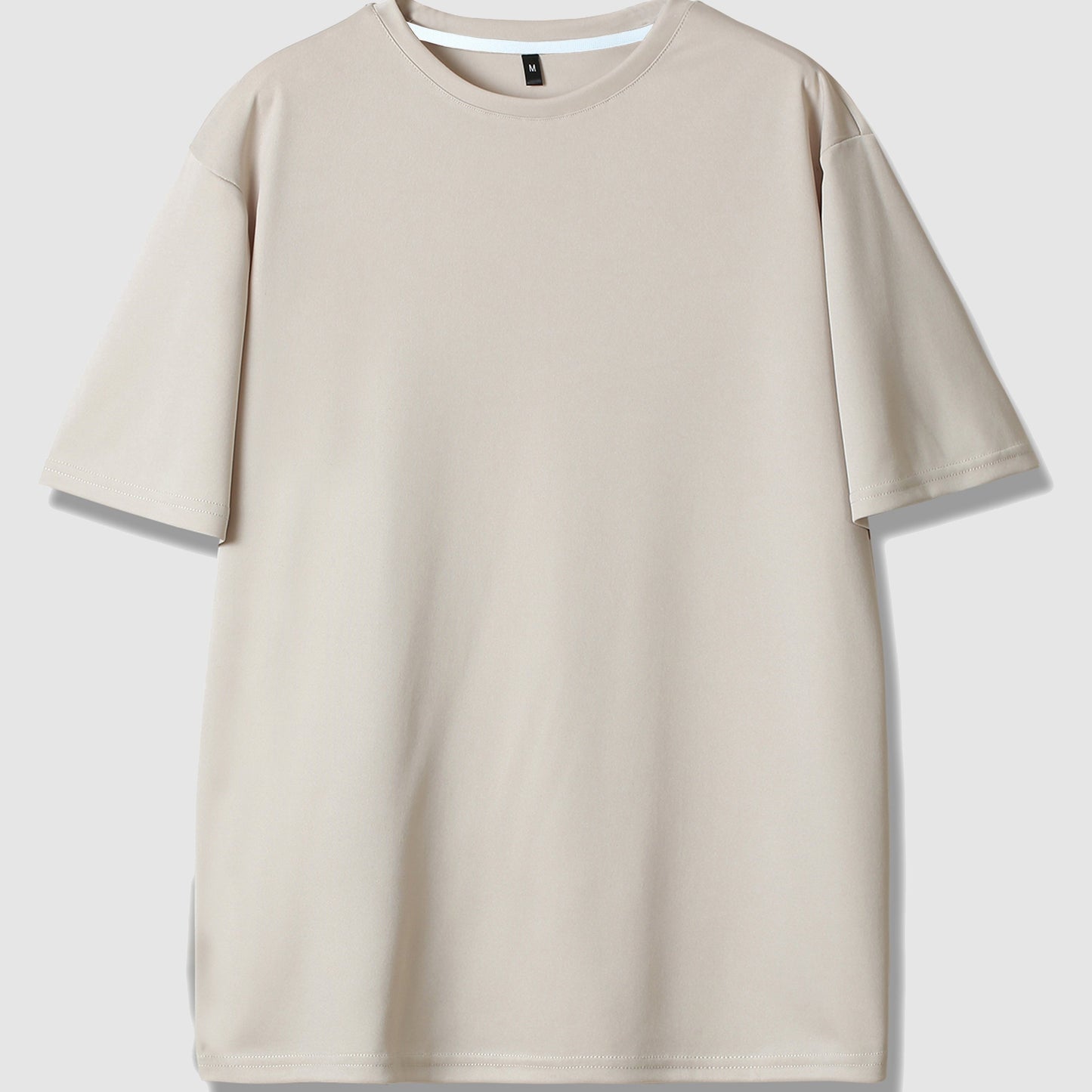 Men's Breathable Moisture-wicking Short Sleeve T-shirt - Lightweight & Quick-drying Fabric - For Spring & Summer - Ideal for Sports & Outdoor Activities - Great Gift for Men
