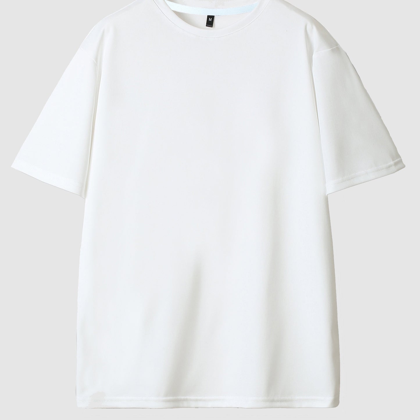 Men's Breathable Moisture-wicking Short Sleeve T-shirt - Lightweight & Quick-drying Fabric - For Spring & Summer - Ideal for Sports & Outdoor Activities - Great Gift for Men