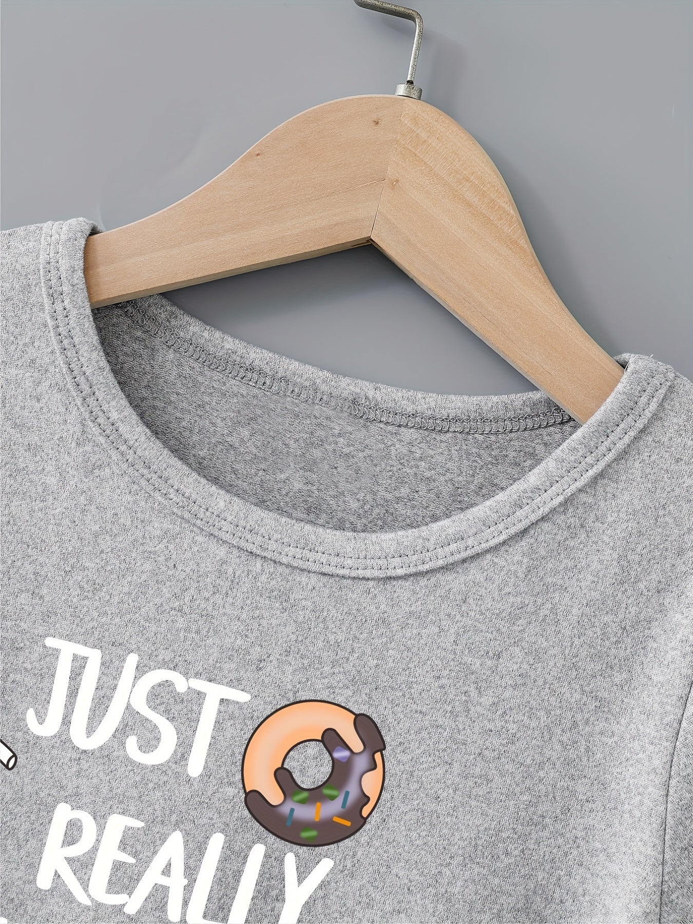 Fun Snack Lover's Tee - Boys' Creative T-Shirt - Lightweight, Comfy, Short Sleeve, Crew Neck, Casual Summer Kids Clothing for Boys