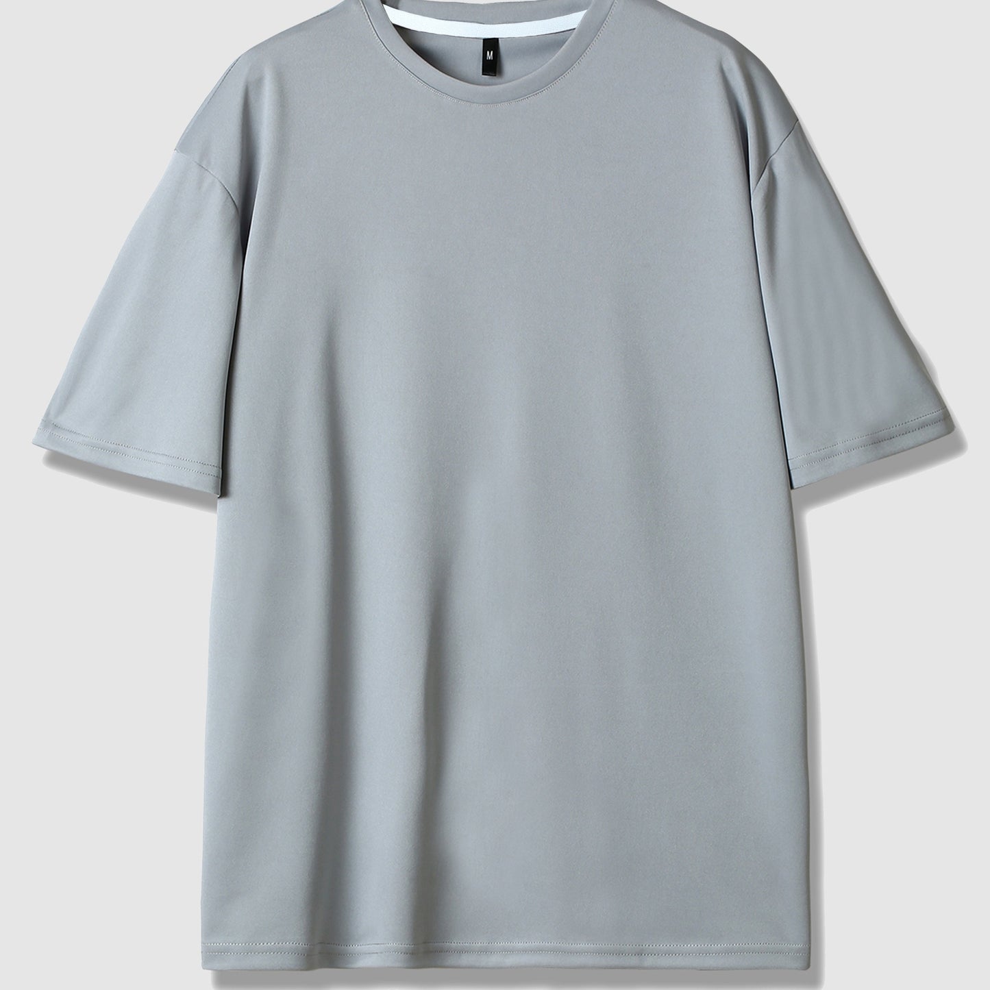 Men's Breathable Moisture-wicking Short Sleeve T-shirt - Lightweight & Quick-drying Fabric - For Spring & Summer - Ideal for Sports & Outdoor Activities - Great Gift for Men