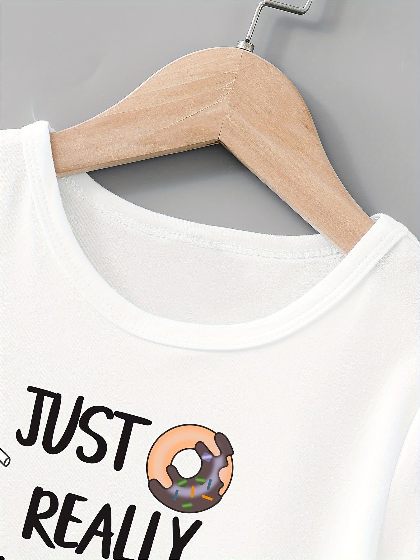 Fun Snack Lover's Tee - Boys' Creative T-Shirt - Lightweight, Comfy, Short Sleeve, Crew Neck, Casual Summer Kids Clothing for Boys