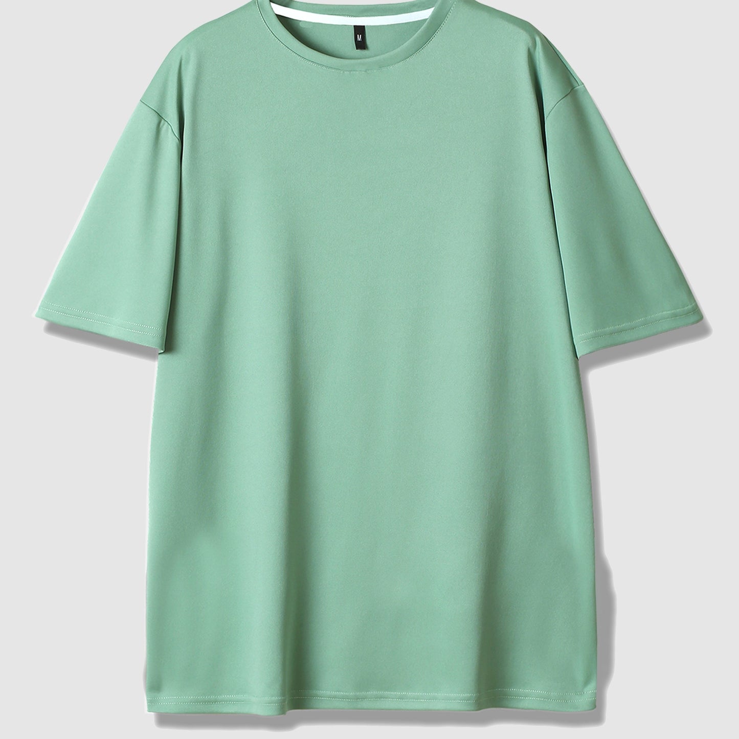 Men's Breathable Moisture-wicking Short Sleeve T-shirt - Lightweight & Quick-drying Fabric - For Spring & Summer - Ideal for Sports & Outdoor Activities - Great Gift for Men
