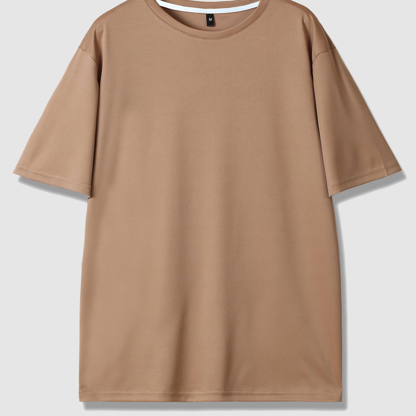 Men's Breathable Moisture-wicking Short Sleeve T-shirt - Lightweight & Quick-drying Fabric - For Spring & Summer - Ideal for Sports & Outdoor Activities - Great Gift for Men