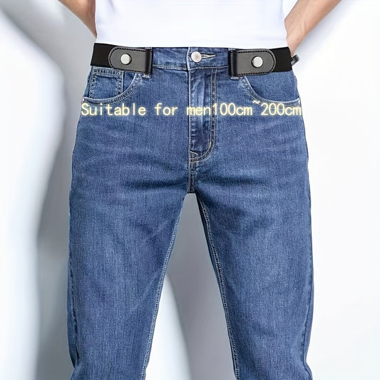 1pc Buckleless & No Buckle Belts For Men & Women, Ideal choice for Gifts